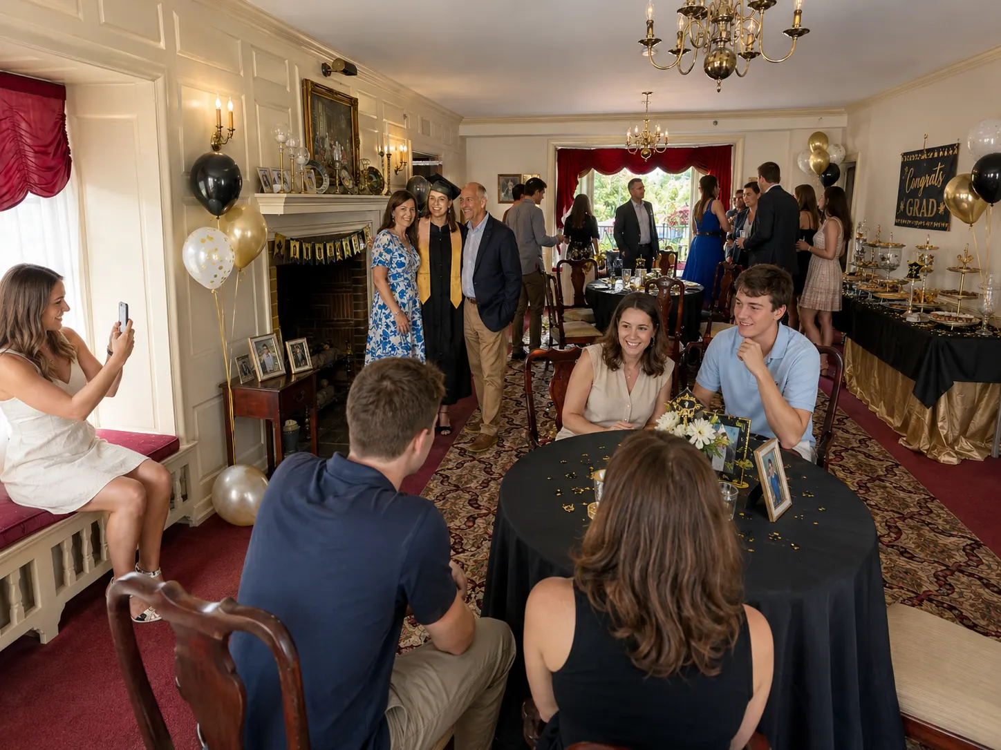 Family Celebrations in the Riley Room at the Montague Inn
