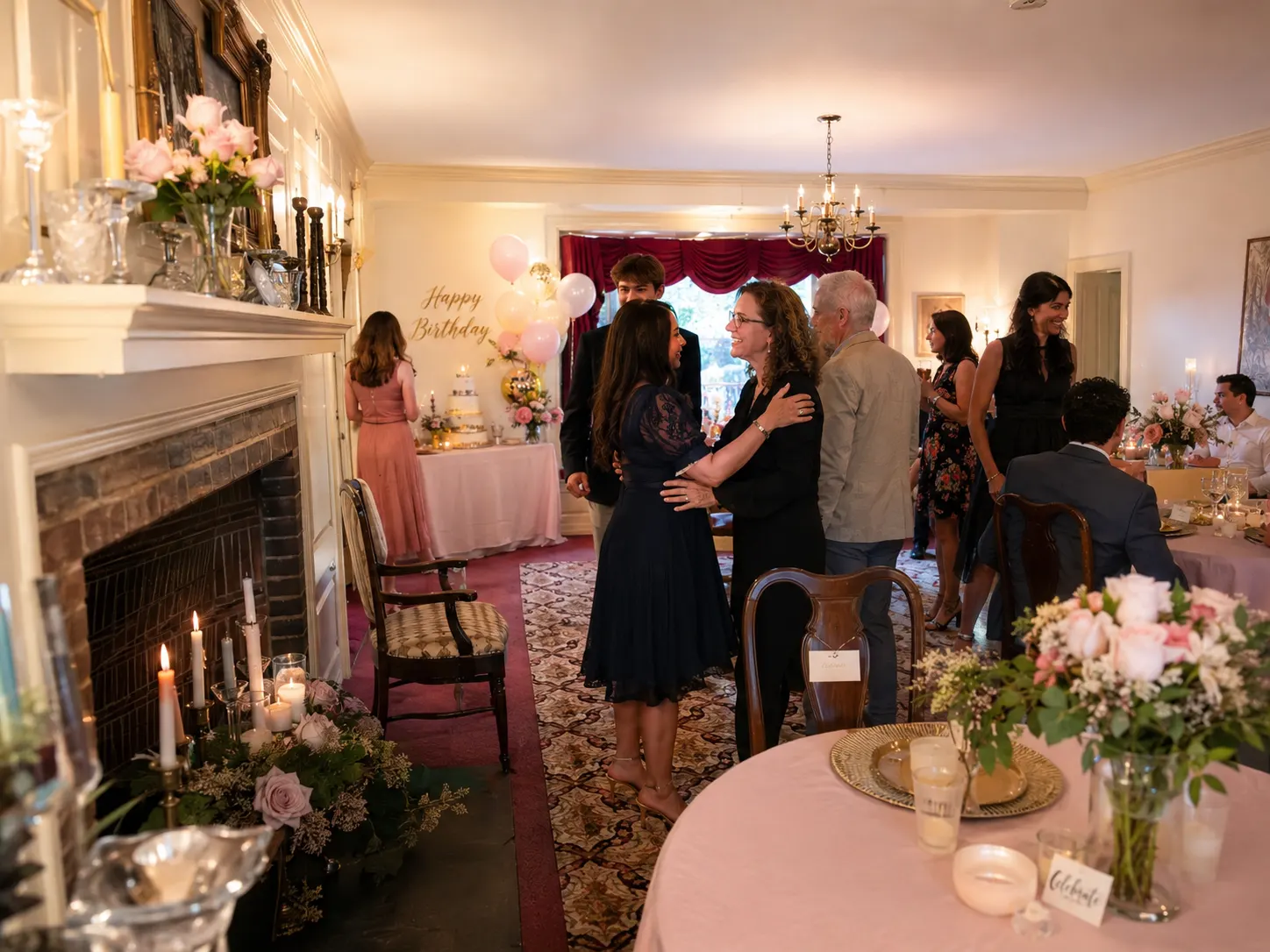 Milestone Gatherings in the Riley Room at the Montague Inn