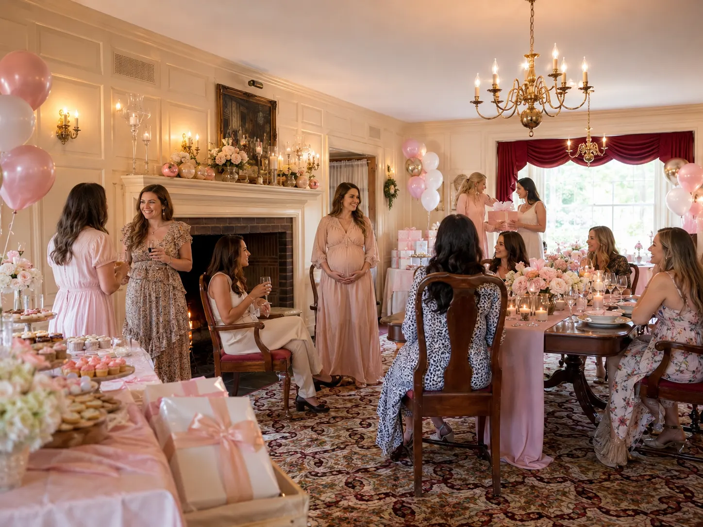 Bridal & Baby Showers in the Riley Room at the Montague Inn