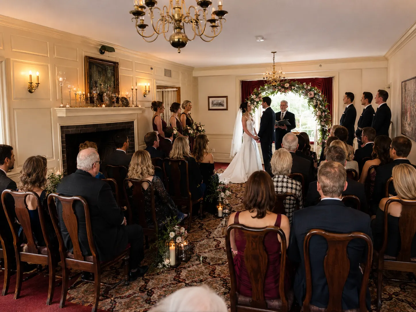 Small Weddings in the Riley Room at the Montague Inn