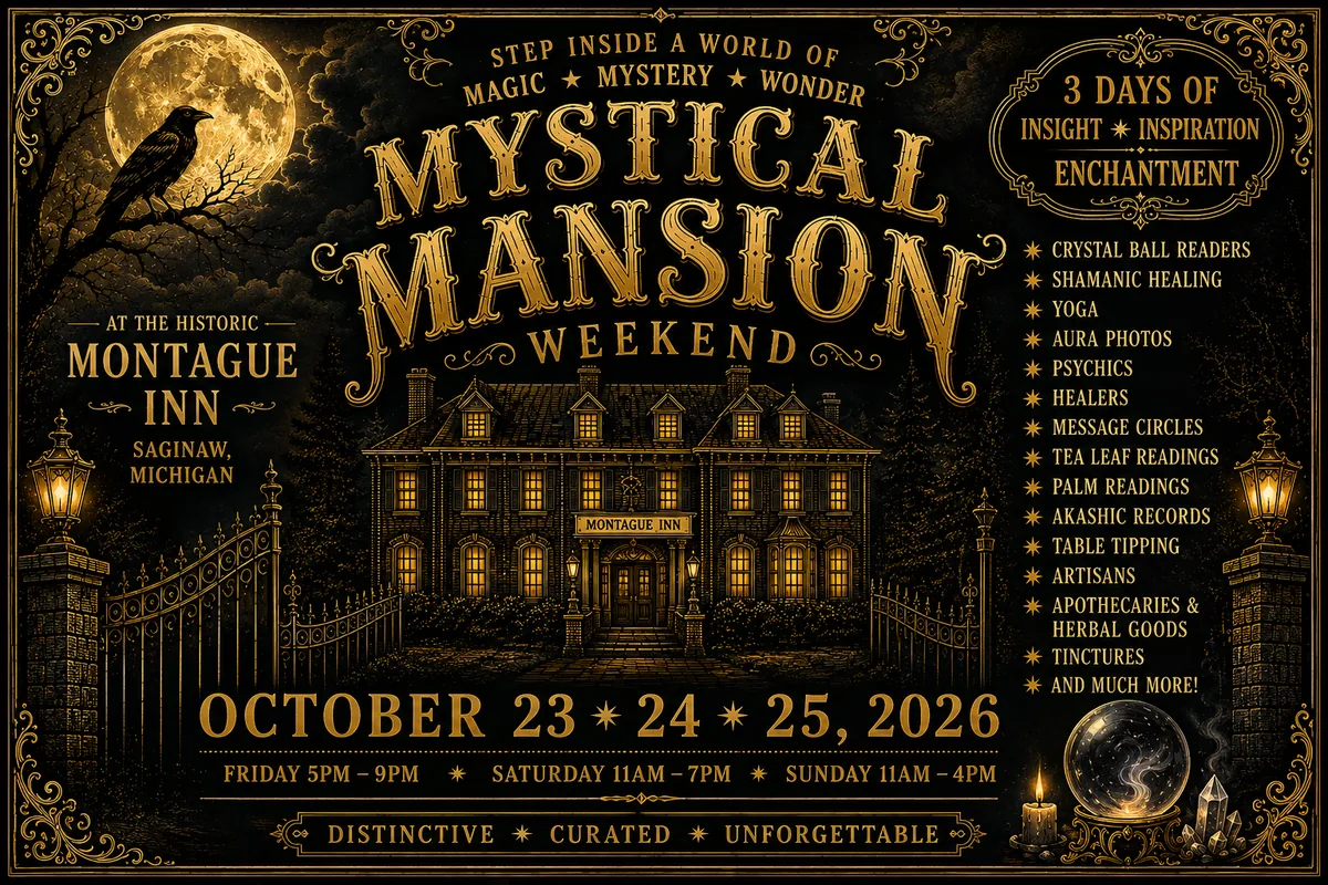 Mystical Mansion Weekend at the Montague Inn — October 23–25, 2026