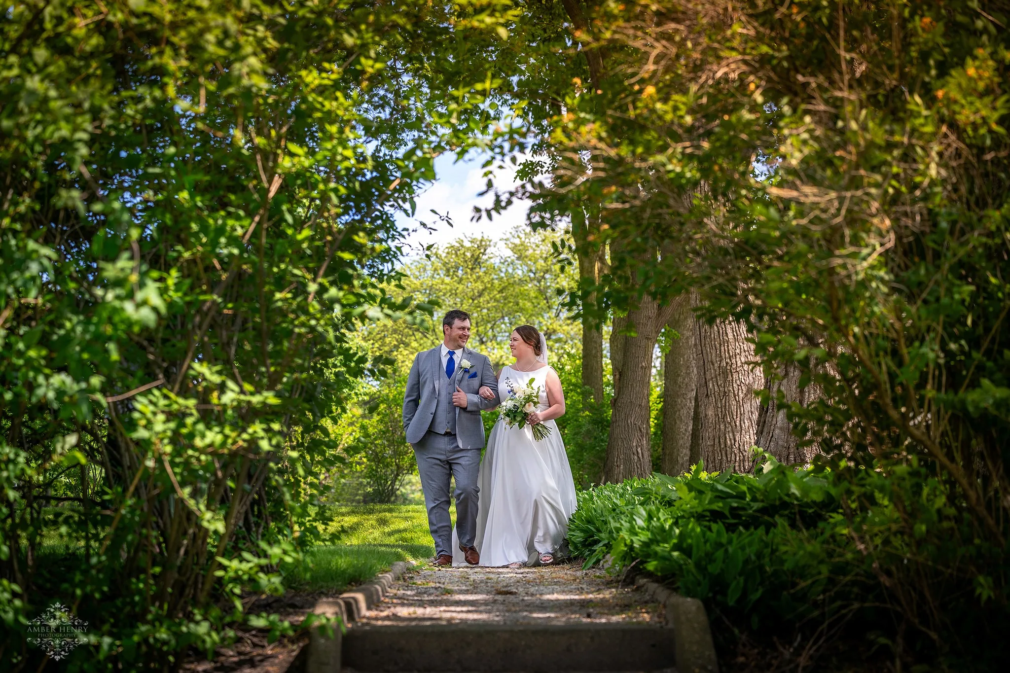 Lake Side Garden wedding venue at the Montague Inn