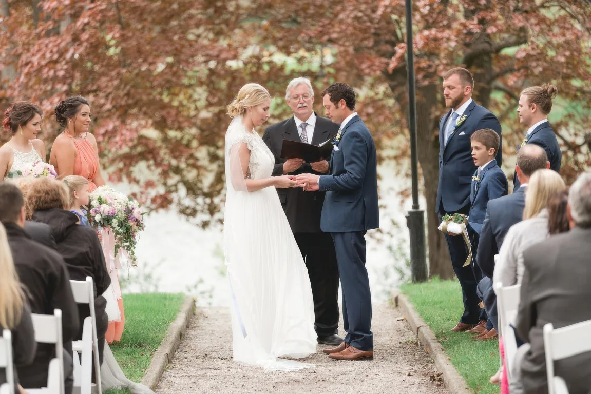 Grand Outdoor wedding venue at the Montague Inn